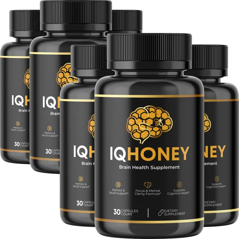 IQHoney five-bottle package